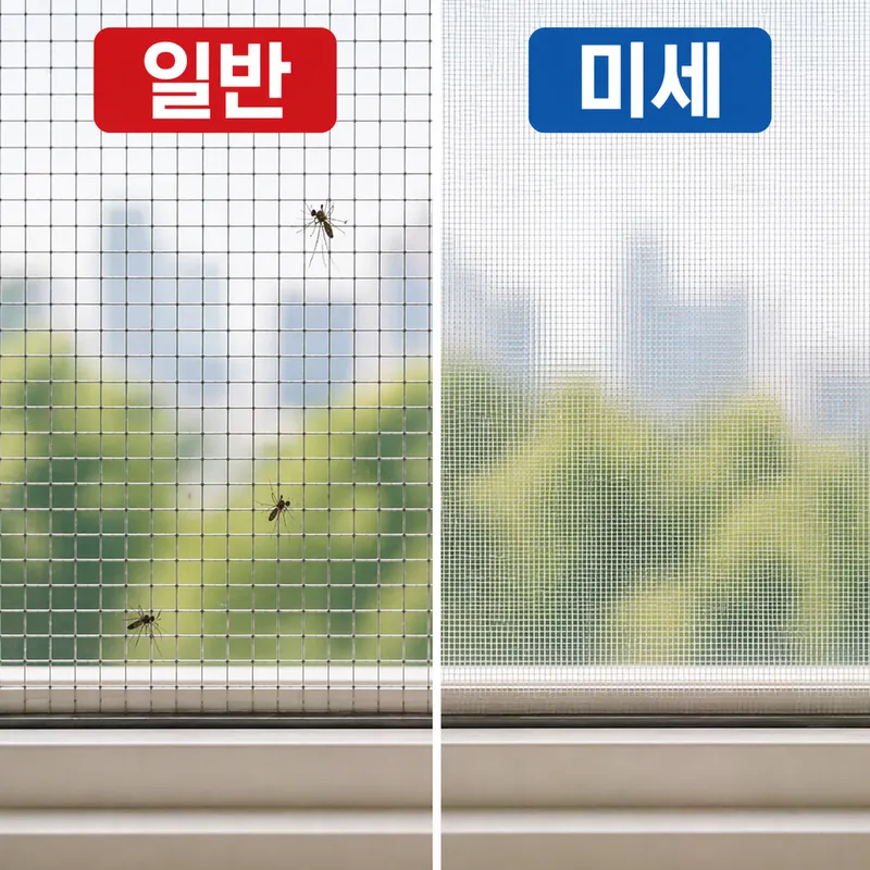 미세방충망